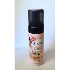 Biore Rose Quartz + Charcoal Gentle Marshmallow Foam Cleanser 5 fl oz Gentle NEW